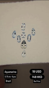 Natural Aquamarine Deal (0.75 cts)